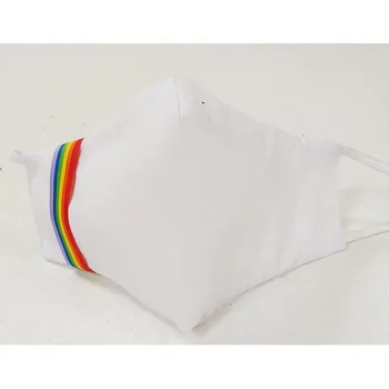 

Gay pride mask. Muzzle type Tapabocas.