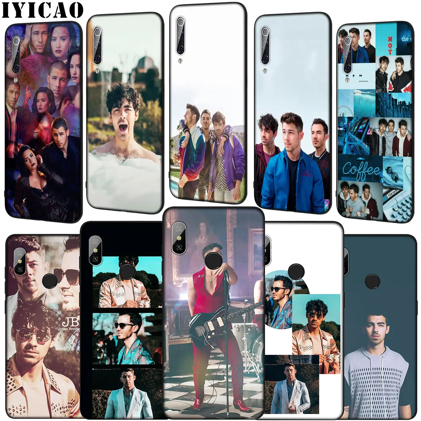 Мягкий чехол для телефона Kevin Joe Nick Jonas Brothers Xiaomi Mi 10 9 9T A3 Pro CC9 CC9E 8 SE A2 Lite A1 6 pocophone f1 Mi10 |