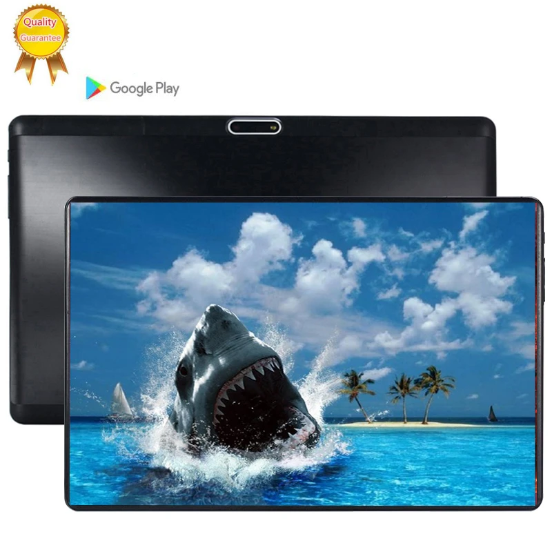 2.5D Glass Screen Tablet 10.1 inch Android 9.0 Octa Core 6GB RAM 64GB 128GB ROM 3G LTE 1920*1200 IPS 5.0MP SIM Card ips tablet