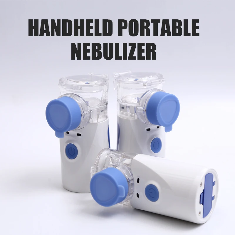 

Portable Mini Nebulizer Household Atomizer Machine Handheld Silent Atomizer Inhaler Atomize Household Health Care HumidifierSet