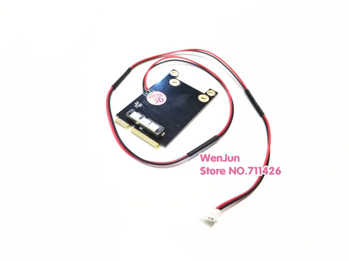placa de sem fio com cabo de mini cartão adaptador para mac pro
