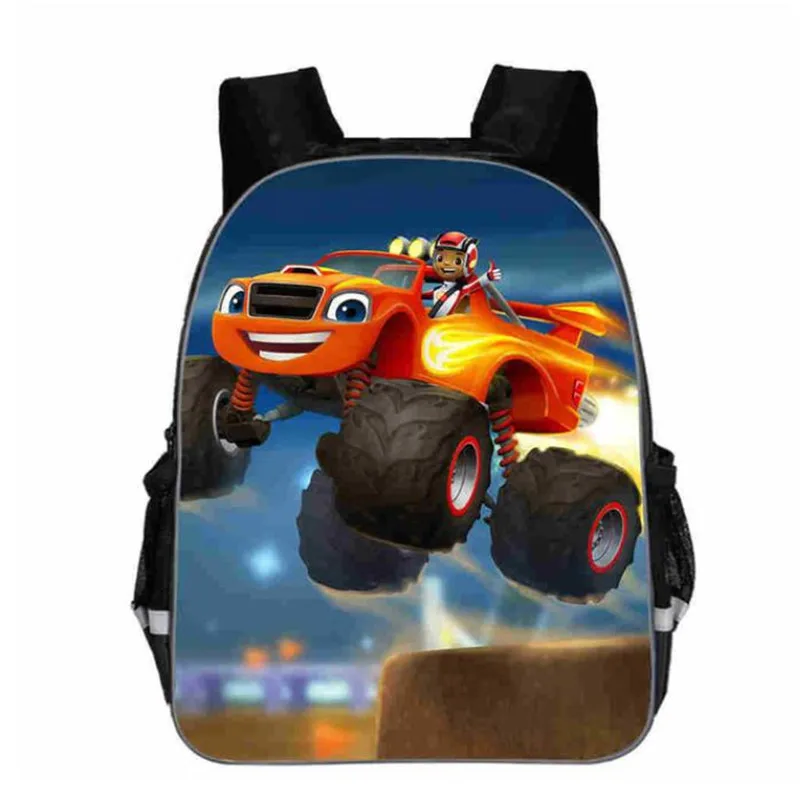 Подростковый рюкзак с принтом «Blaze и монстр машина», школьные сумки для мальчиков, школьный рюкзак для мальчиков Mochilas