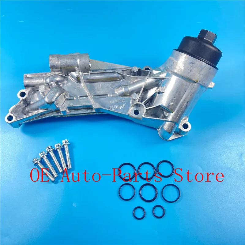 Масляный радиатор двигателя для Chevrolet Aveo Cruze Sonic G3 Orlando Pontiac Wave Opel Vauxhall Astra Vectra Zafira