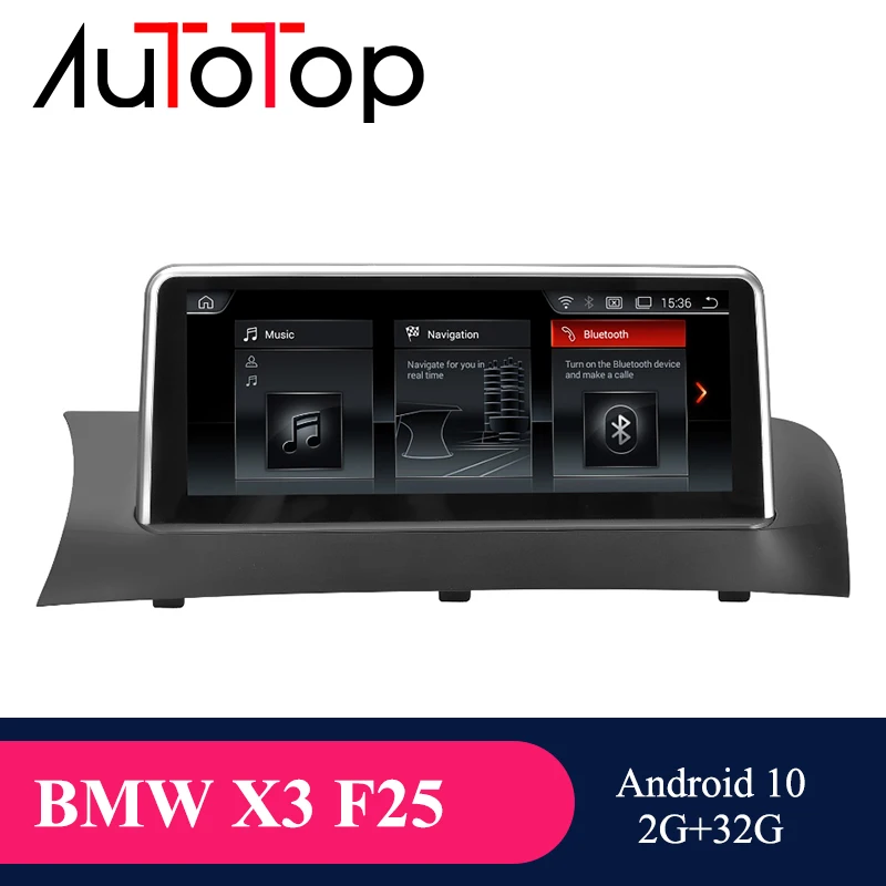 Авторадио AUTOTOP головное устройство навигации GPS Android для BMW X3 F25 X4 F26 CIC NBT Система