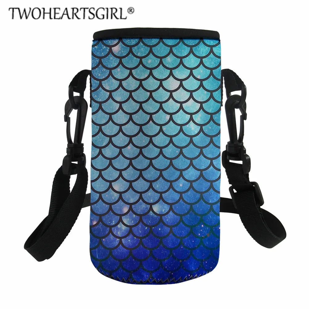 L5235Z18 Twoheartsgirl с принтом русалки, изолированная сумка для обеда, Термосумка, неопреновый чехол для обеда и Термосумка для бутылки, чехол для офисного работника - Цвет: L5235Z18