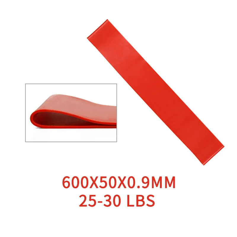 600x50x0.9mm XC 5 уровневые Эспандеры, разработанные для мужчин, эластичные резинки для йоги, пилатеса, 10-50LBS, эластичные резинки для фитнеса, тренировки, оборудование для мужчин t - Цвет: 600x50x0.9mm