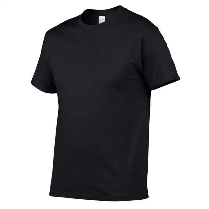 

Brand Hot Sale Men's Summer 100% Cotton T-Shirt Men Casual Short Sleeve O-Neck T Shirt Comfortable Solid Color Tops Tees