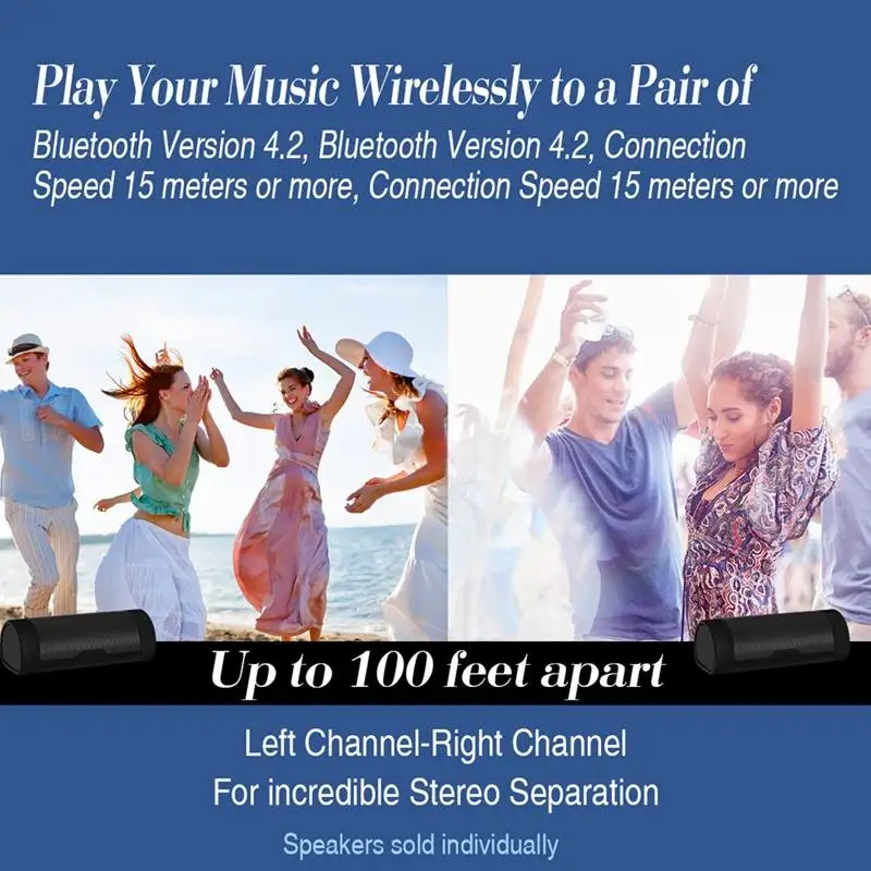 Bluetooth музыкальный басовый динамик водонепроницаемый портативный, для уличного спорта светодиодный беспроводной акустическая система Поддержка TF карты fm-радио Aux