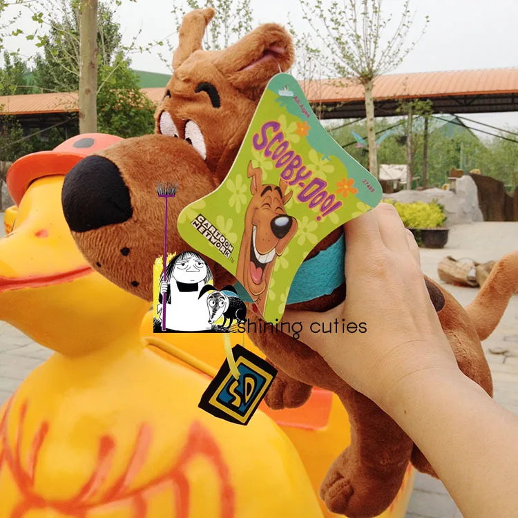 США 35 см Scooby Doo собака милая мягкая плюшевая игрушка кукла подарок на день рождения для детей подарок для маленького мальчика