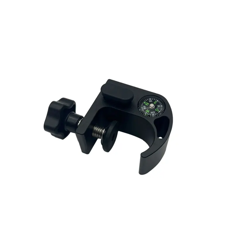 범용 GNSS GPS 폴 클램프 180 도 꽃병, 나침반 교체 크기 26mm-38mm 업그레이드 폴 홀더 마운트