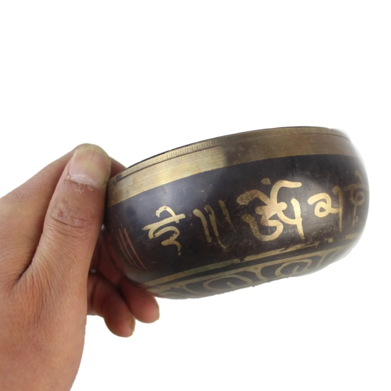 New Hot Sales Himalayan Hand Hammered Chakra Meditation Bowl Decorative wall dishes Yoga Tibetan Buddhist Brass Singing Bowl