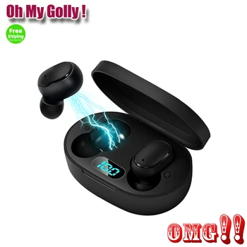 

A6L TWS Wireless Earphone for Redmi Airdots Earbuds LED Display Bluetooth V5.0 Headsets for iPhone Huawei Samsung pk A6S TWS A1