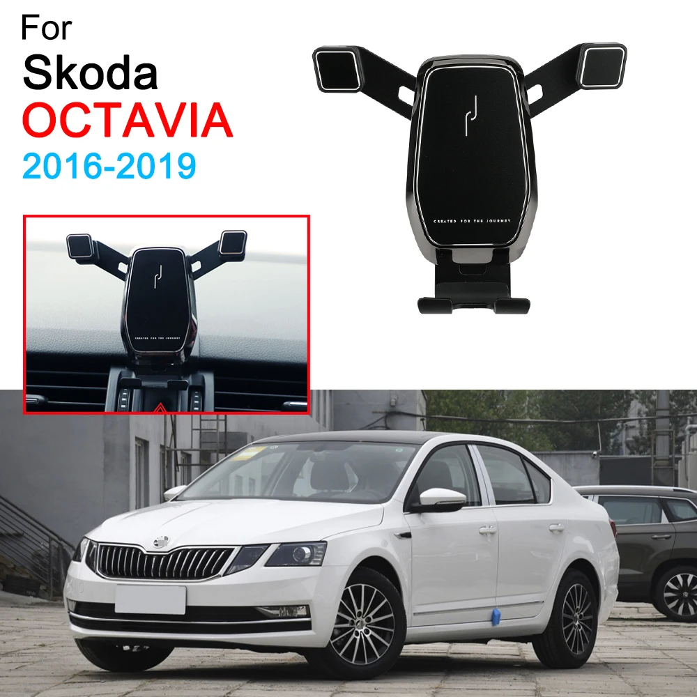 Держатель для телефона с креплением на вентиляционное отверстие Skoda Octavia a7