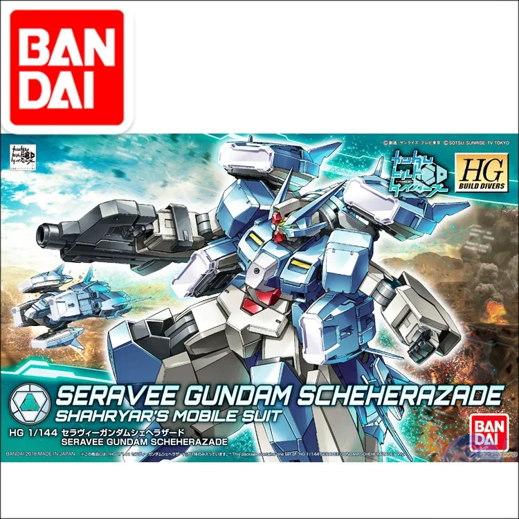 Gundam HGBD 1/144 модель SERAVEE GUNDAM SCHEHERAZADE мобильный костюм происхождения GTO детские игрушки