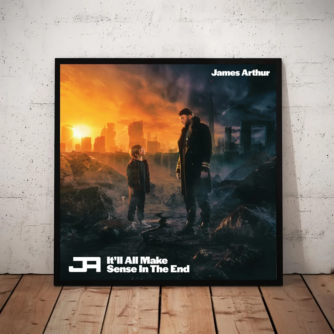 

Джеймс Артур это все поймет в конце альбома музыки Обложка плакат холст Художественная печать домашний декор настенная живопись (без рамки)