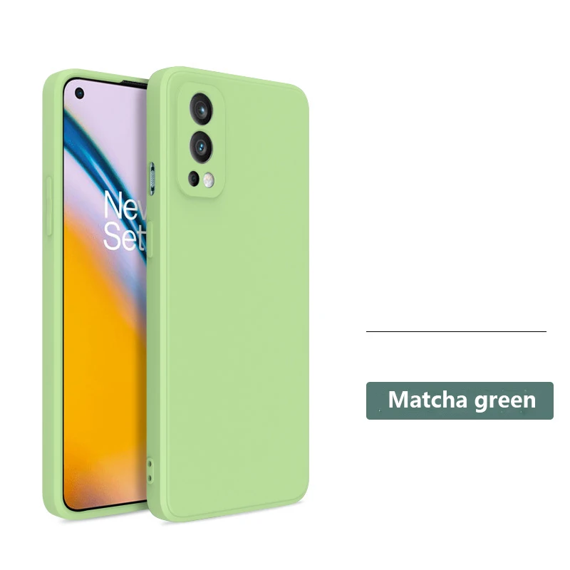 Luxury Original Square Soft Liquid Silicone Case For Oneplus 10 9 Pro 9RT 9R Cover For Oneplus Nord 2 5G CE 1+9 8T 8 1+8T 7 1+7T samsung flip cover Cases & Covers