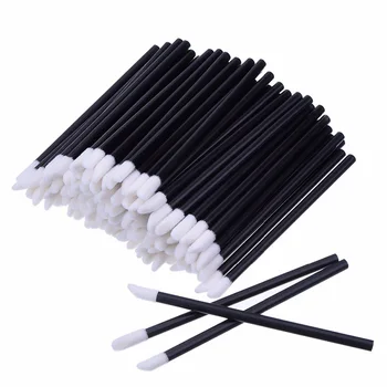 

50pcs Make Up Brushes Set Mascara Wands Lip Brush Pen Cleaner Cleaning Eyelash Disposable Makeup Brush