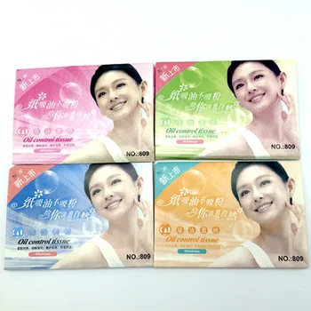 

Facial Oil Blotting Paper Face Absorbing Oil Sheet Oil Control Film Face Clear And Clean 2 Pack=100 Pcs