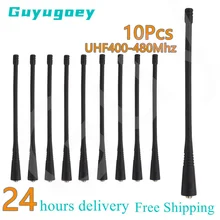 Radio Antenne UHF Talkie walkie UHF Antenne pour Motorola GP328 GP380 GP68 GP88 GP88S GP338 GP2000 GP3688 GP300 GP280 GP140 Radio