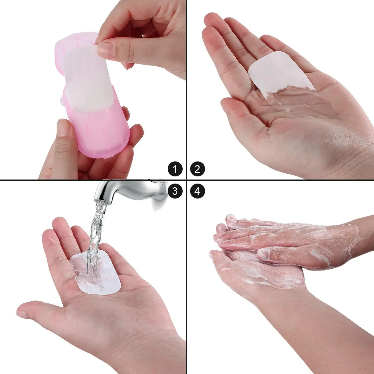 200 Pcs Travel Portable Disposable Boxed Soap Paper Make Foaming Scented Bath Washing Hands Mini Paper Soap Random Color 200 Pcs Travel Portable Disposable Boxed Soap Paper Make Foaming Scented Bath Washing Hands Mini Paper Soap Random Color