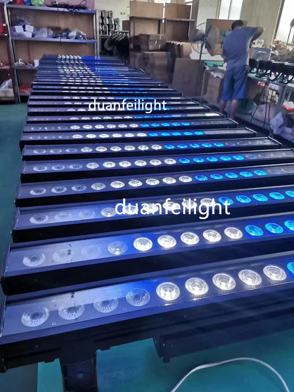 18x15 Вт бар led rgbwa настенная шайба Свет открытый светодиодный Пиксельная Шайба Настенный бар светодиодный светильник rgbwa