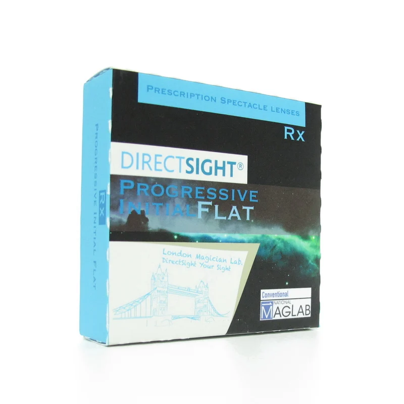 MagicStone DirectSight R41 Rx Conventional Progressive Initial Flat Clear from 1.50 to 1.74 VS3 Rx Lenses UV400 46661