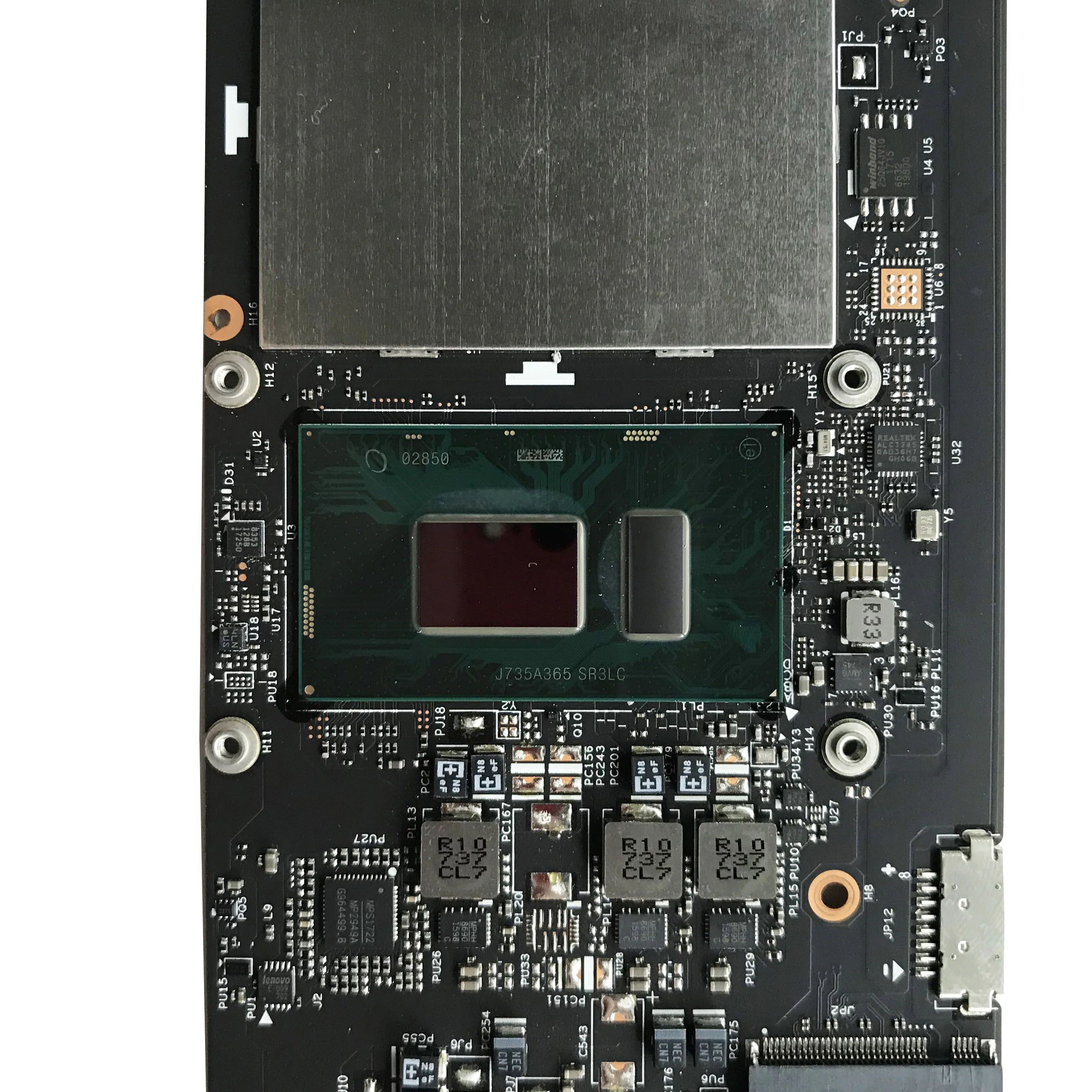 Для lenovo Йога 920-13IKB Материнская плата ноутбука 5B20Q09627 DYG60 NM-B291 SR3LC I7-8550U 8 Гб Оперативная память