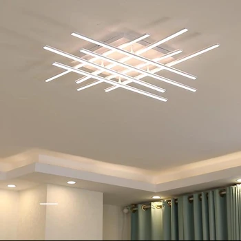 

Living room decoration modern led ceiling light 70cm/100cm/120cm strip bedroom luminaire suspension lustre Fixtures