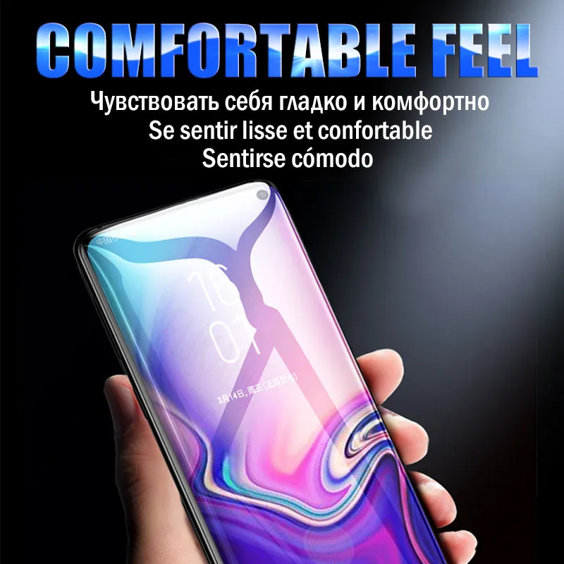 20D изогнутое закаленное стекло для samsung Galaxy S9 S10 Lite S8 Plus S7 Edge Note 10 Plus Защитная крышка для экрана с розничной посылка