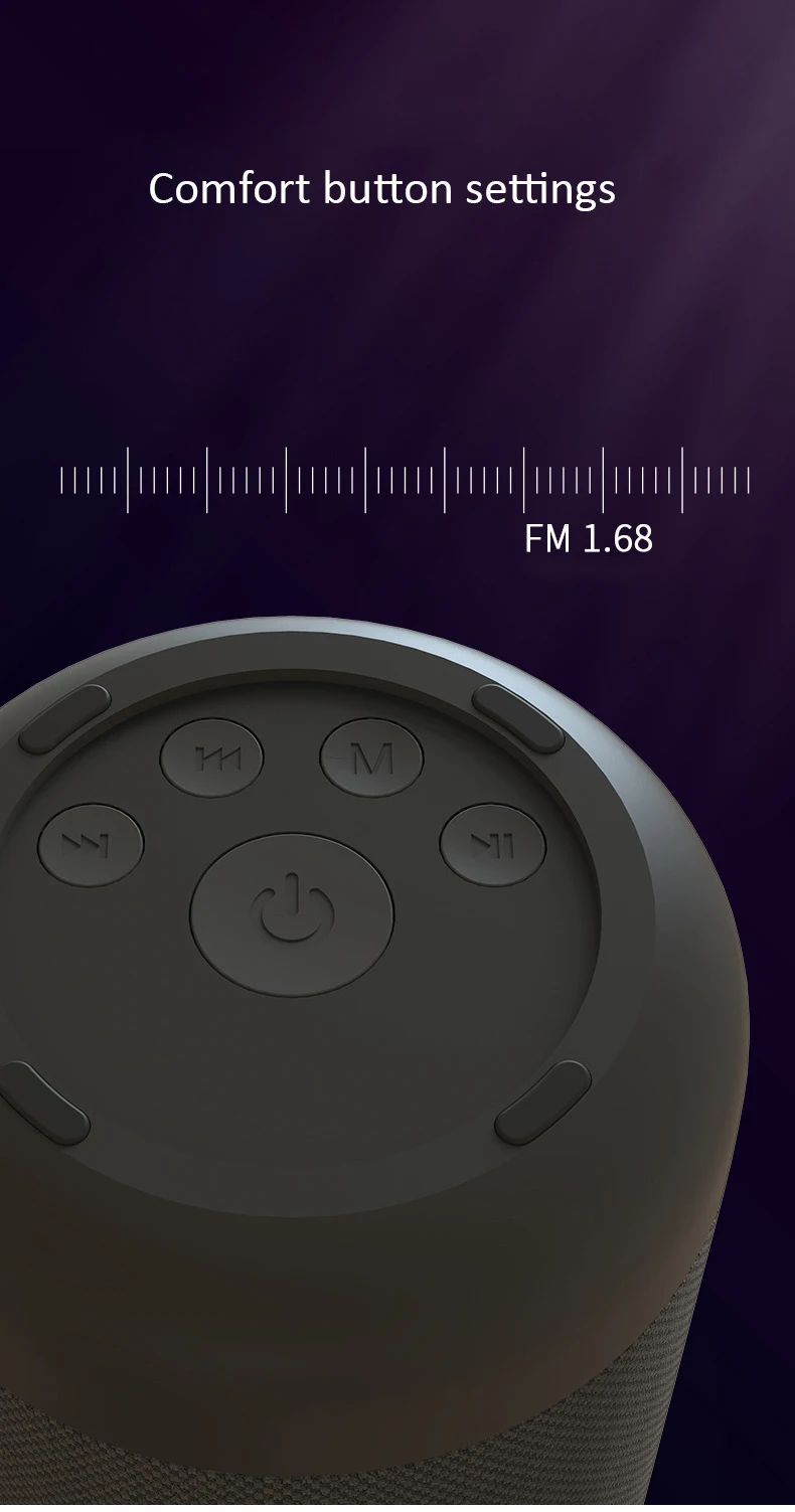 HIFI V5.0 Bluetooth динамик 3D стерео TWS портативный беспроводной водонепроницаемый динамик Громкая связь с микрофоном TF карта FM мини сабвуфер