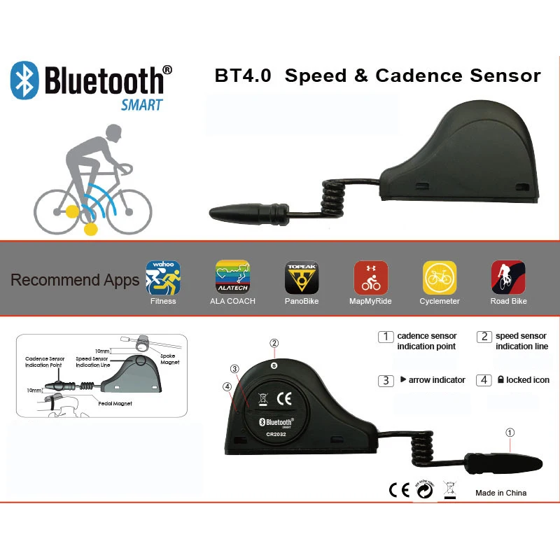 garmin ant  wireless speed and cadence sensor