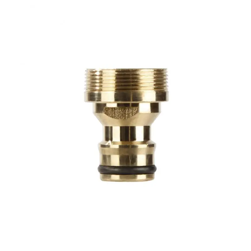 1pcs Universal 23 Mm Quick Connector Pure Brass Kitchen Bathroom Faucet Tap Connector Garden Hose Water Connection Adapters