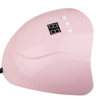 

Dual Light Source 54W Nail Dryer USB Smart Sensor Nail Polish Light Manicure Curing Tool with 3 Timer Setting Digital Display