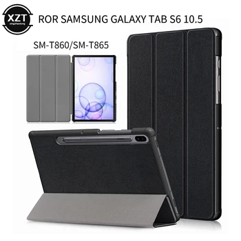 

Protective Case for Samsung Galaxy Tab Tab S6 10.5 2019 T860 T865 Tablet Cover Stand Case for Tab 10.5'' 2019 Tablet Anti-fall