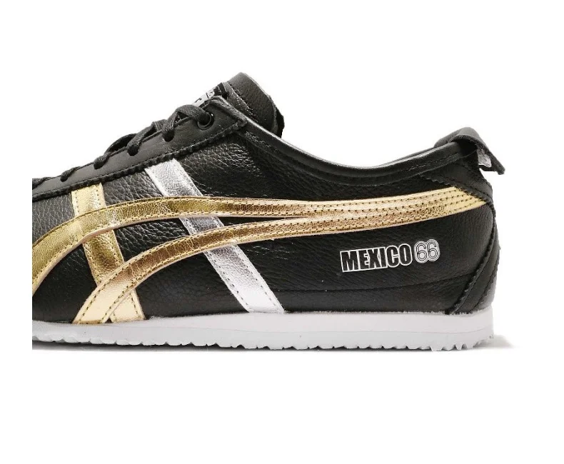 Onitsuka Tiger унисекс, Мехико 66, спортивная обувь для мужчин, стиль жизни, женская обувь для скейтбординга, D5V2L-9094, черный цвет