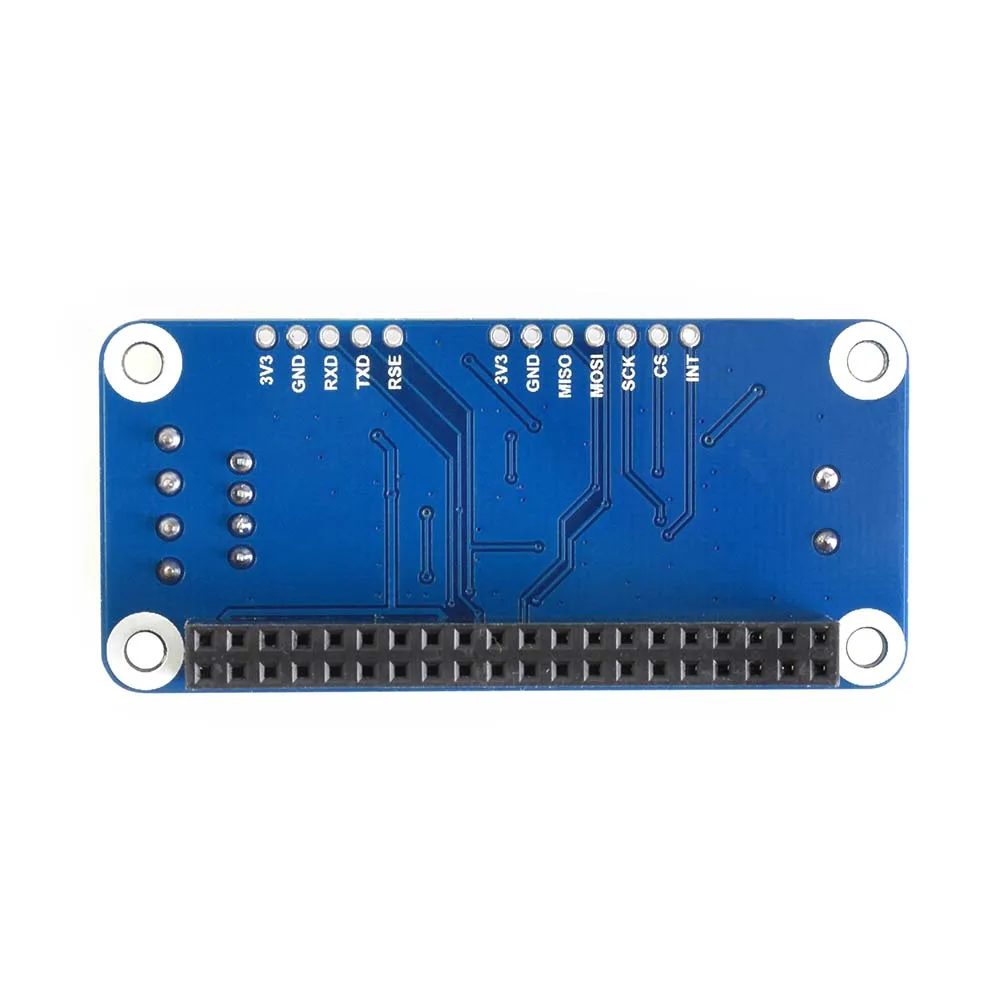 Waveshare RS485 CAN HAT для Raspberry Pi Zero/Zero W/Zero WH/2B/3B/3B + бортовой контроллер CAN: MCP2515 485