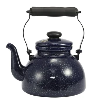 

2.0 L Star Whistle Enamel Water Pot, Large Capacity, Quality Guaranteed, Can Be Used for Open Flame Kettle