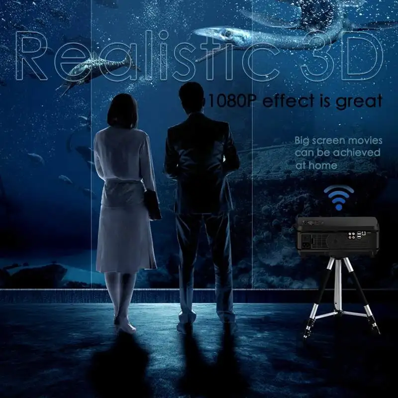 Android projektor Full HD 3000 lumenów 1920*1080P LED 3D wideo Beamer HDMI 4K 1G + 8G bezprzewodowy Wifi Bluetooth kino domowe Android projektor Full HD 3000 lumenów 1920*1080P LED 3D wideo Beamer HDMI 4K 1G + 8G bezprzewodowy Wifi Bluetooth kino domowe