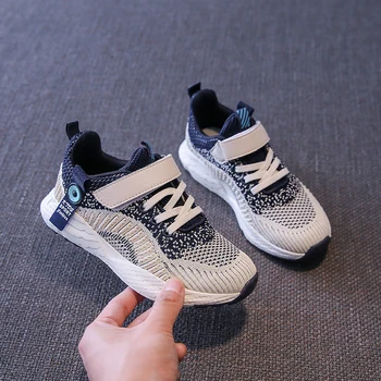 

2020 Summer New Kids Shoes Mesh Boy Girl Sport Shoes Breathable Infant Shoes Sneakers Soft Bottom Non-slip Casual Children Shoes