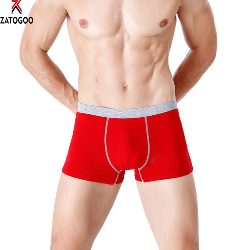 5PCS/Set Mens Underwear Cotton Men's Boxer Underwear Plus Size XL-5XL Breathable Cotton Underwear for Men