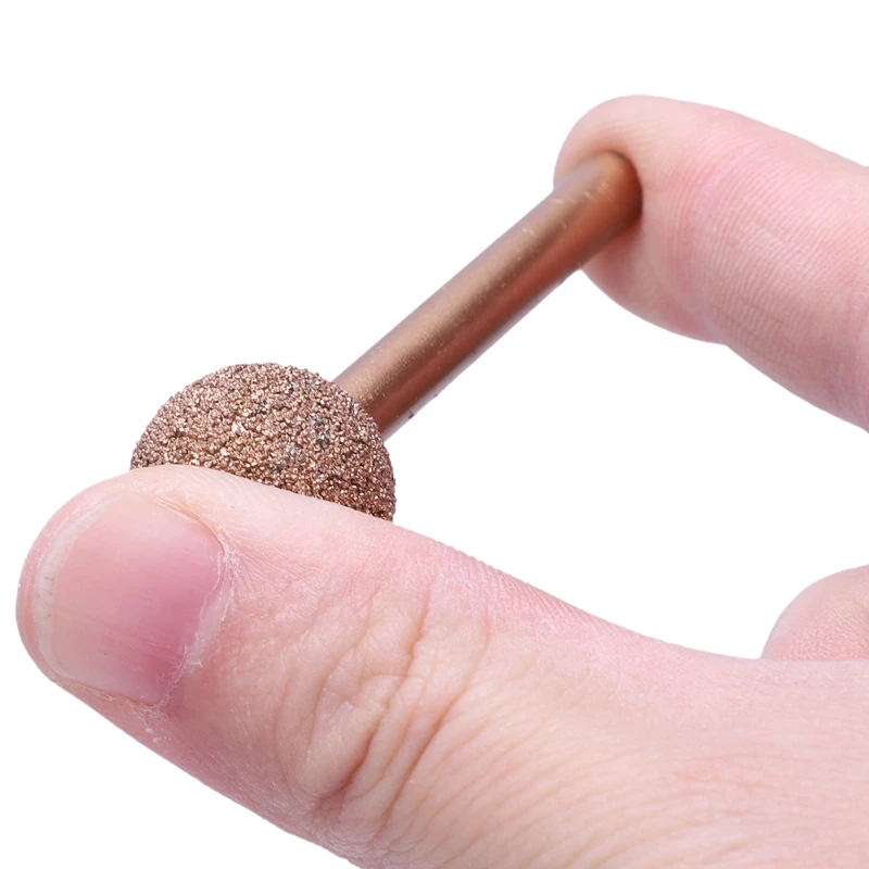 Hot XD-6Mm Shank Brazed Diamond Grinding Jade Peeling Stone Carving Grinding Head