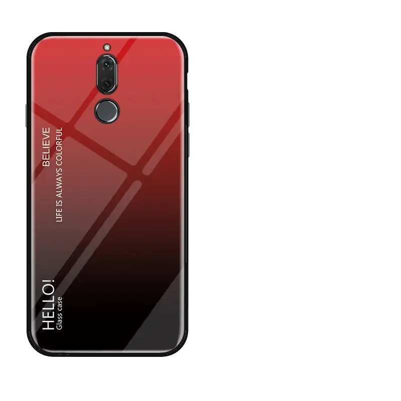 Для Meizu M6T 16s 16XS 16th X8 Чехлы градиентное стекло задняя крышка для Meizu Note9 Note8 M5 Mini M6 Note M5S защитный чехол - Цвет: 5