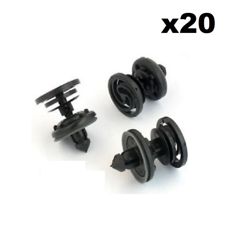 20x For Volvo Interior Door Card &amp Trim Clips- Plastic Fastener Clips Panels Fascias | Автомобили и мотоциклы