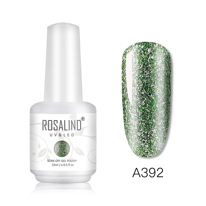 RHA392 ROSALIND блестящий гель-блеск дизайн ногтей все для маникюра Vernis Полупостоянный УФ гель Гибридный лак для ногтей - Цвет: RHA392