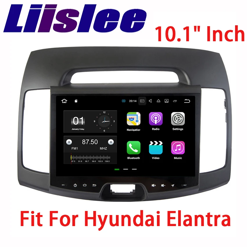 Liislee для Hyundai Elantra 2008 ~ 2010 Android автомобильный навигатор GPS аудио видео HD сенсорный