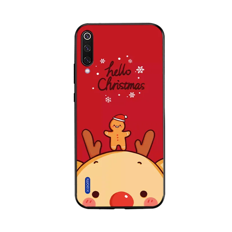 Счастливого Рождества чехол для Xiaomi mi 9 lite 6 5 5S plus чехол для mi x 2 2s note 3 a2 a3 силиконовый мягкий ТПУ чехол s