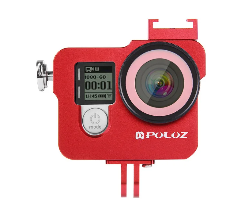 Защитный чехол из алюминиевого сплава для камеры GoPro Hero 4 с 37 мм УФ-линзой для Go Pro Hero 4 Action аксессуар для камеры