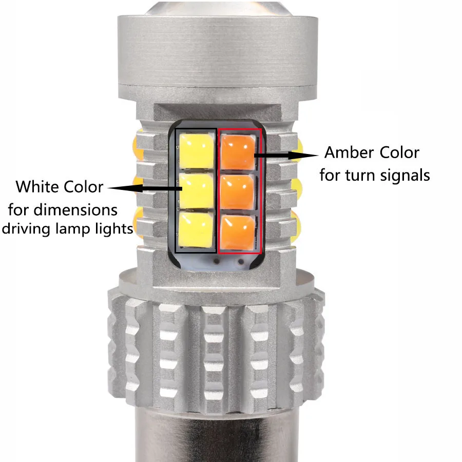 NHAUTP   ÷ LED ,  õ, ڵ , T20 W21/5W T25 P27/7W BAY15D P21/5W 7443 1157, 1 