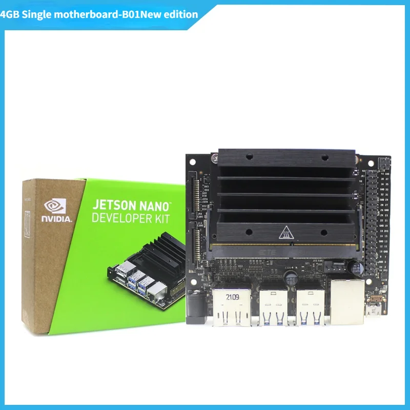 Плата для разработки искусственного интеллекта Nvidia Jetson Nano B01 AI визуальное