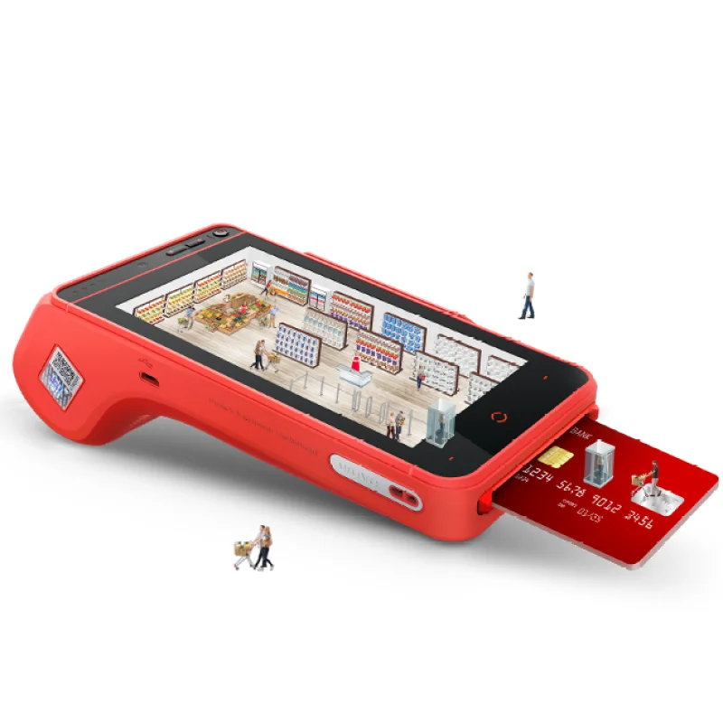 Urovo i9100 Android PDA 4G WIFI Bluetooth NFC умный терминал для оплаты пос с термопринтером 58